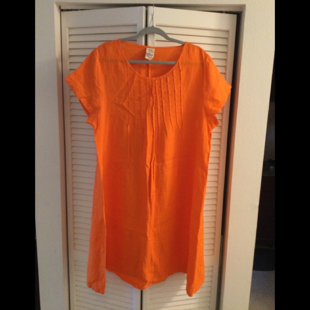 Match Point 100% Linen Dress